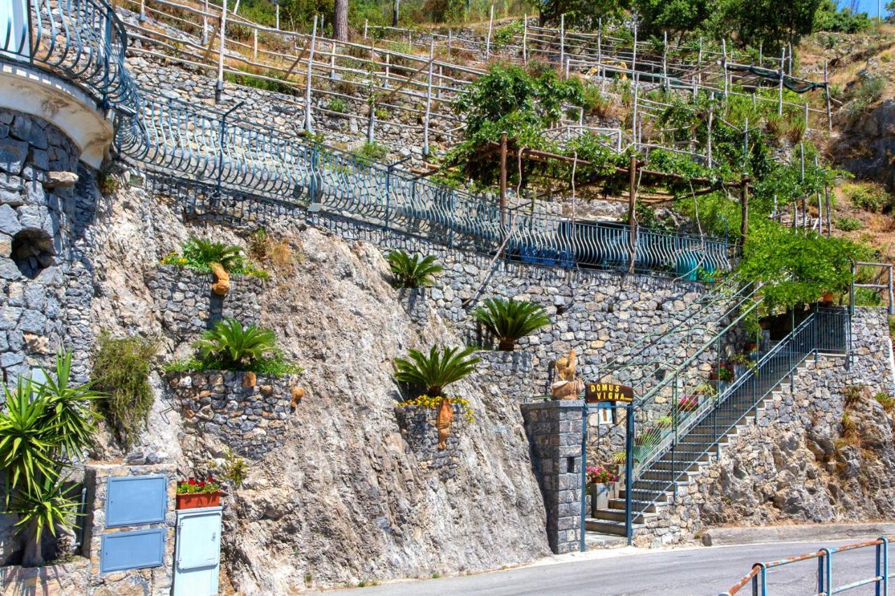 Вилла Domus Vigna Fusco, Vista Mare, Amalfi Coast Праяно Экстерьер фото